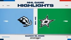 NHL Highlights | Mammoth vs. Stars - March 16, 2026
