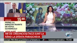 Thousands of believers are still waiting to see the holy relics