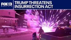 President threatens 'Insurrection Act' amid heated protests in Minneapolis