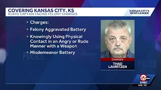 Kansas City, Kansas, fire captain facing felony battery charge