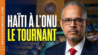 Discours à l’ONU : Fils-Aimé appelle à soutenir Haïti et promet des élections