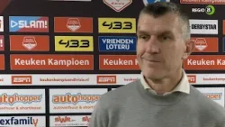 Marinus Dijkhuizen na De Graafschap-Jong FC Utrecht: 'Nog een klein kansje in de periode'
