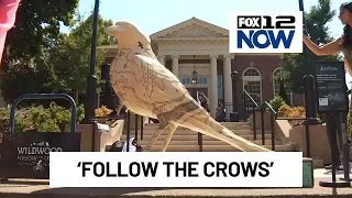 ‘Wildwood Follow the Crows’ public art trail in Portland celebrates LAIKA’s new film
