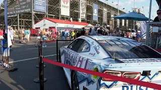 NASCAR fans get preview of action during race qualifiers while enjoying live music