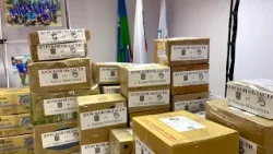 Росгвардия присоединилась к сбору гумпомощи для жителей Курска Росгвардия присоединилась к сбору гумпомощи для жителей Курска