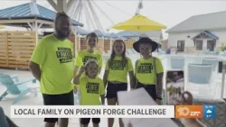 Tampa Bay family competes in 'Pigeon Forge Family Challenge'