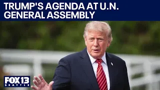 What's on Trump's agenda at UN General Assembly in New York | FOX 13 Seattle
