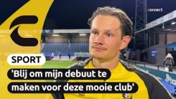 Luuk Wouters' reaction after FC Eindhoven - Vitesse (0-1) | Connect