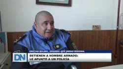 Detienen a hombre armado: le apuntó a un policía Detienen a hombre armado: le apuntó a un policía