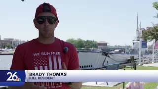 Kiel man completes 228-mile run and bike trek across the state for veterans