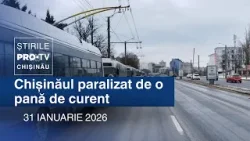 Știrile PRO TV (ORA 20:00) | CHIȘINĂUL PARALIZAT DE O PÂNĂ DE CURENT | Moldova