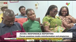 Accra Forum SLAMS Media Plagiarism & Fake News