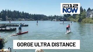Talking inaugural Gorge Ultra Distance paddleboard race on Columbia River