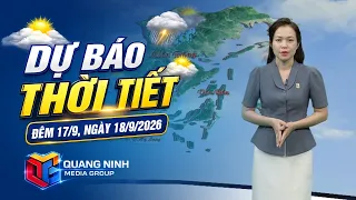 Weather Forecast for the Night of 9/17 and Day of 9/18/2026