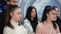 Ученици од новинарскиот клуб од ООУ Гоце Делчев Василево во посета на Канал Вис 28.03.24