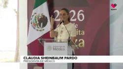 Sheinbaum inaugura el Bachillerato Tecnológico Agropecuario No. 331