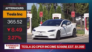 Tesla Reports Huge Miss on Earnings for Second Quarter