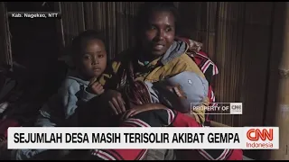 Sejumlah Desa Masih Terisolir Akibat Gempa