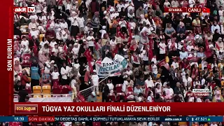 Tügva Yaz Okulları Finali Düzenleniyor! Muhabirimiz Furkan Taş Canlı Olarak Bildirdi.