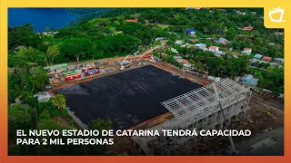 Soccer stadium in Catarina reaches 50% completion