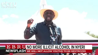 Murkomen Vows to Stop the Sale of Illicit Alcohol, Says He Knows Leaders Behind the Supply.#ebrunews