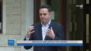 Abdixhiku deklarohet pas takimit 18.08.2026