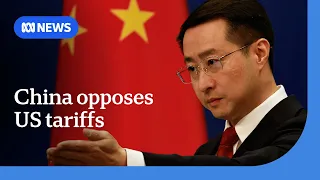 China hits out at new US tariffs on over 60 countries | ABC NEWS