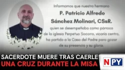 Priest dies after being struck by a cross during Mass
