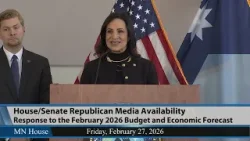 House/Senate Republican Media Availability 2/27/26