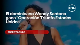 El dominicano Wandy Santana gana "Operación Triunfo Estados Unidos"