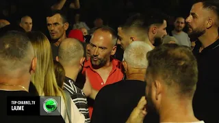 Top Channel/ Plas sherri në protestë, tubuesit parandalojnë konfliktin fizik