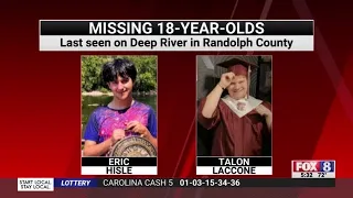 2 teens with autism missing in Randolph County; last teen tubing on Deep River