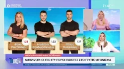 Survivor: Οι πιο γρήγοροι παίκτες στο πρώτο αγώνισμα | Το 'Χουμε! | 12/01/2026