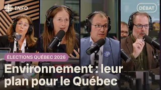 Climate, mobility, energy: what do the political parties propose? | Québec Elections 2026