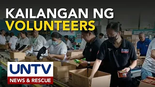 DSWD, nanawagan ng dagdag manpower sa repacking; target ang 5-M family food packs