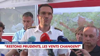Var Wildfire: "We remain cautious, the fight continues," warns the prefect