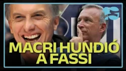 President Mauricio Macri tried to praise Andrés Fassi and ended up hurting him