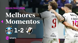 VASCO OPERA MILAGRE E VIRA EM APENAS 4 MINUTOS NO BRASILEIRÃO! GRÊMIO 1 X 2 VASCO