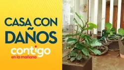 "THE WINDOW BROKE": House destroyed by mud from the flash flood - Contigo en la Mañana