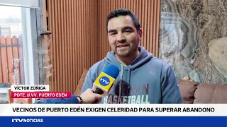 Puerto Edén residents demand concrete action to overcome historic state neglect
