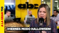 ¡Alacranes de HALLOWEEN! La mesa de A la gran 730 cuenta sus historias y se ASUSTA en directo 🎃👻🧛🏻