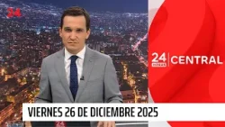 24 Horas Central - Viernes 26 de diciembre 2025
