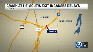 Exit ramp to I-691 reopened after car fire in Meriden