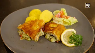 Cooking with Elfriede: "Tomato-Mozzarella Cordon Bleu"