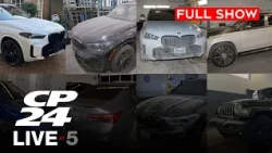 Peel police bust 'violent' GTA auto theft ring | CP24 Live at Five for Oct. 19, 2026