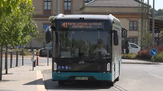 Úton az új buszok