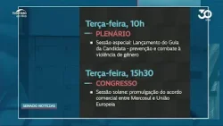 Agenda da semana: Lançamento do Guia da candidata e promulgação do Acordo Mercosul-União Europeia