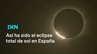 La corona del eclipse solar, el momento más destacado