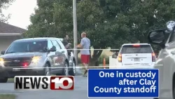 One person is in custody after Clay Co. standoff