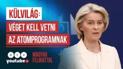 Ursula von der Leyen is megszólalt az iráni háborúról